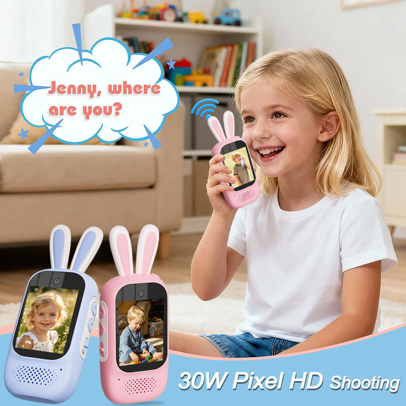 Outdoor Adventure Videos - 2Pcs Kids Video Walkie Talkie Rechargeable