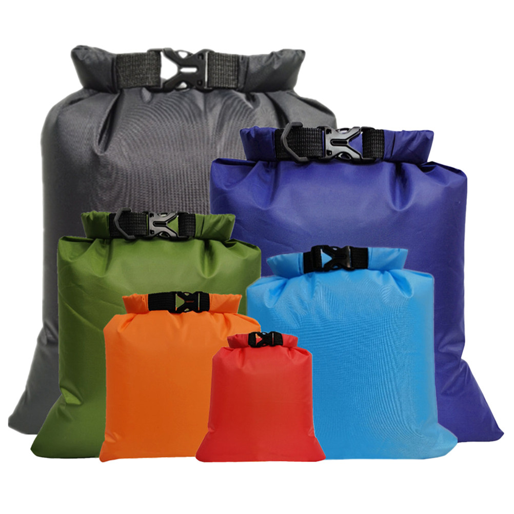 Outdoor Adventure Kayak - 6Pcs Heavy Duty Waterproof Dry Bag