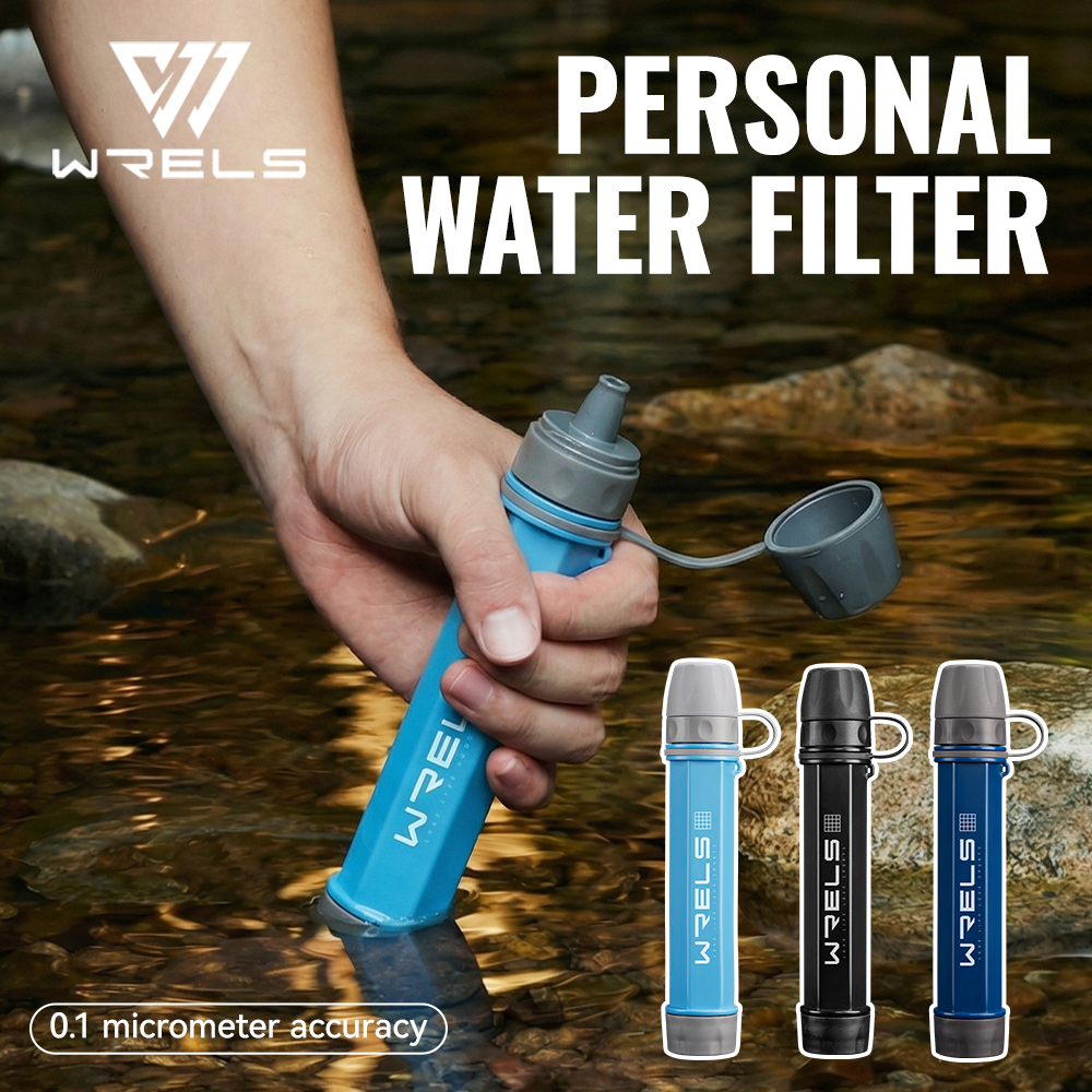 Water Filter Straw - WRELS Backpacking Water Filter Straw Survival