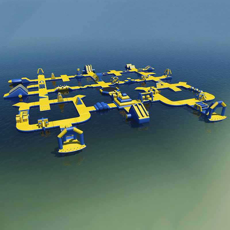Outdoor Adventure Games - Water Park Theme Outdoor Floating Play
