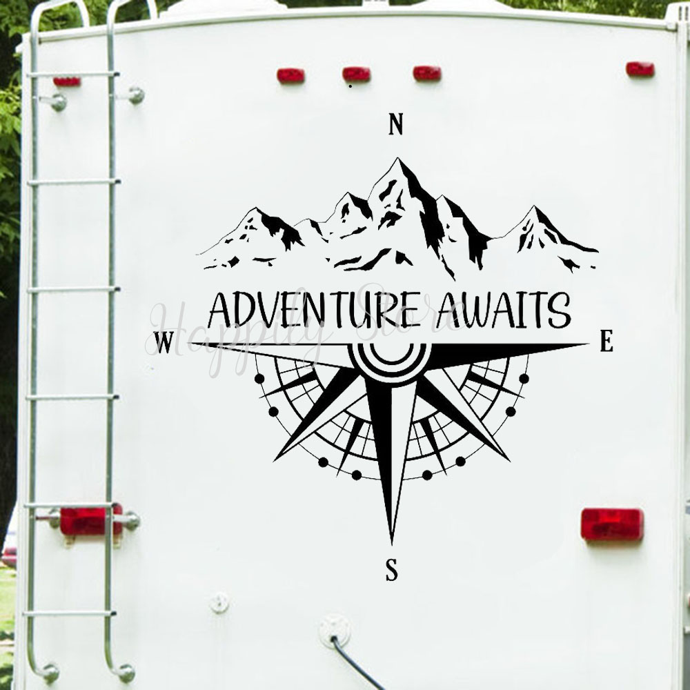 Campervan Stickers Adventure A - Outdoor Adventure Ideas recensione e prezzo