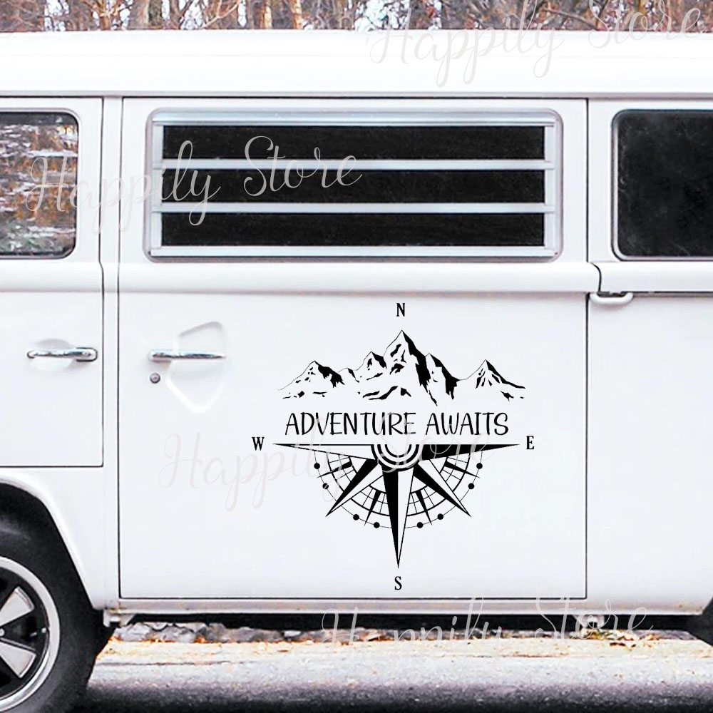 Campervan Stickers Adventure A - Outdoor Adventure Ideas recensione e prezzo