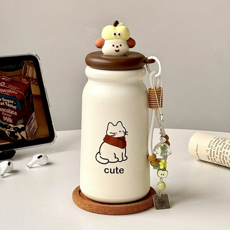 Kawaii Cat Tumbler Stainless S - Water Filter Straw recensione e prezzo