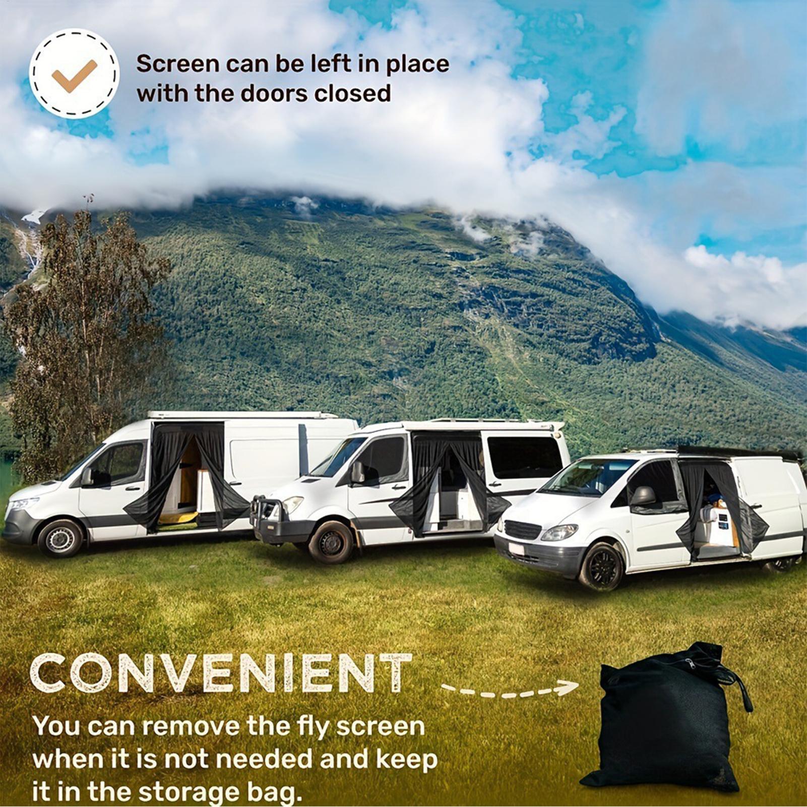 RV Door Screen Fly-Proof Magne - Outdoor Adventure Rv recensione e prezzo