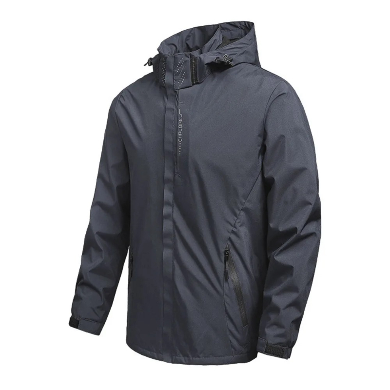 Men's Waterproof Rain Jacket L - Outdoor Adventure Hat recensione e prezzo