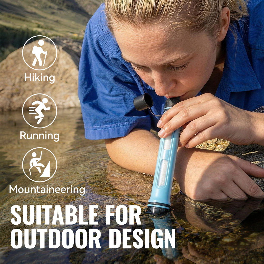 WRELS Portable Water Purifier  - Water Filter Straw recensione e prezzo