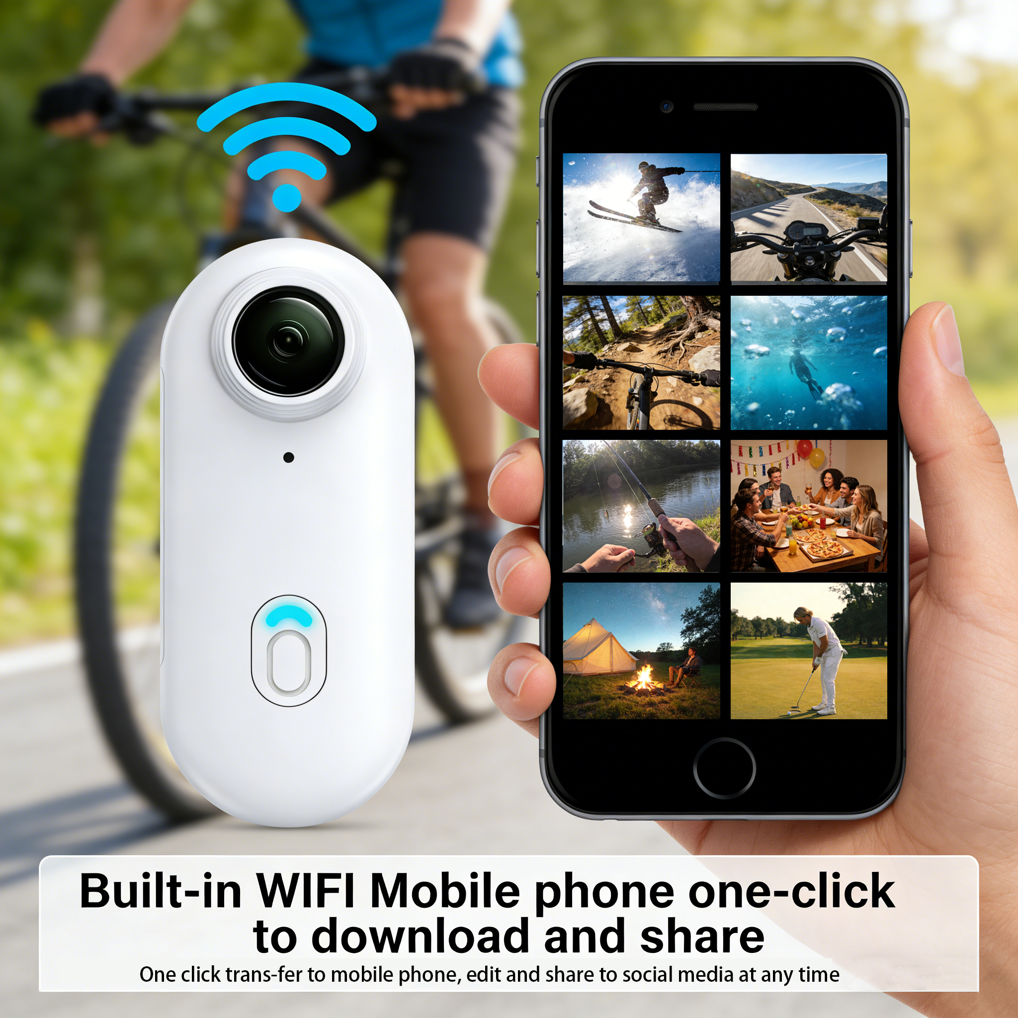4K Ultra HD Anti Shake Action  - Outdoor Adventure Videos recensione e prezzo