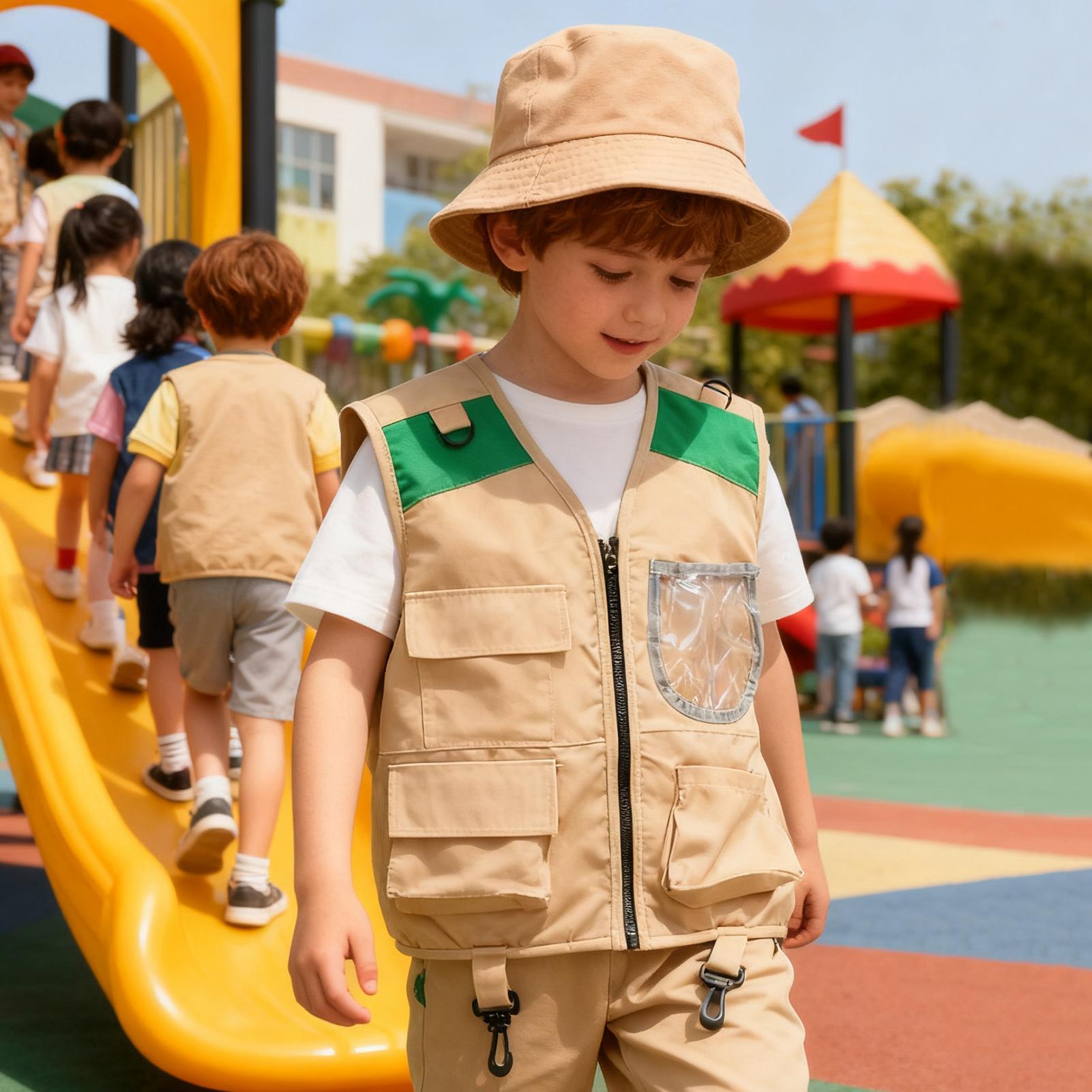 Kids Explorer hat and vest Cos - Outdoor Adventure Kit For Kids recensione e prezzo