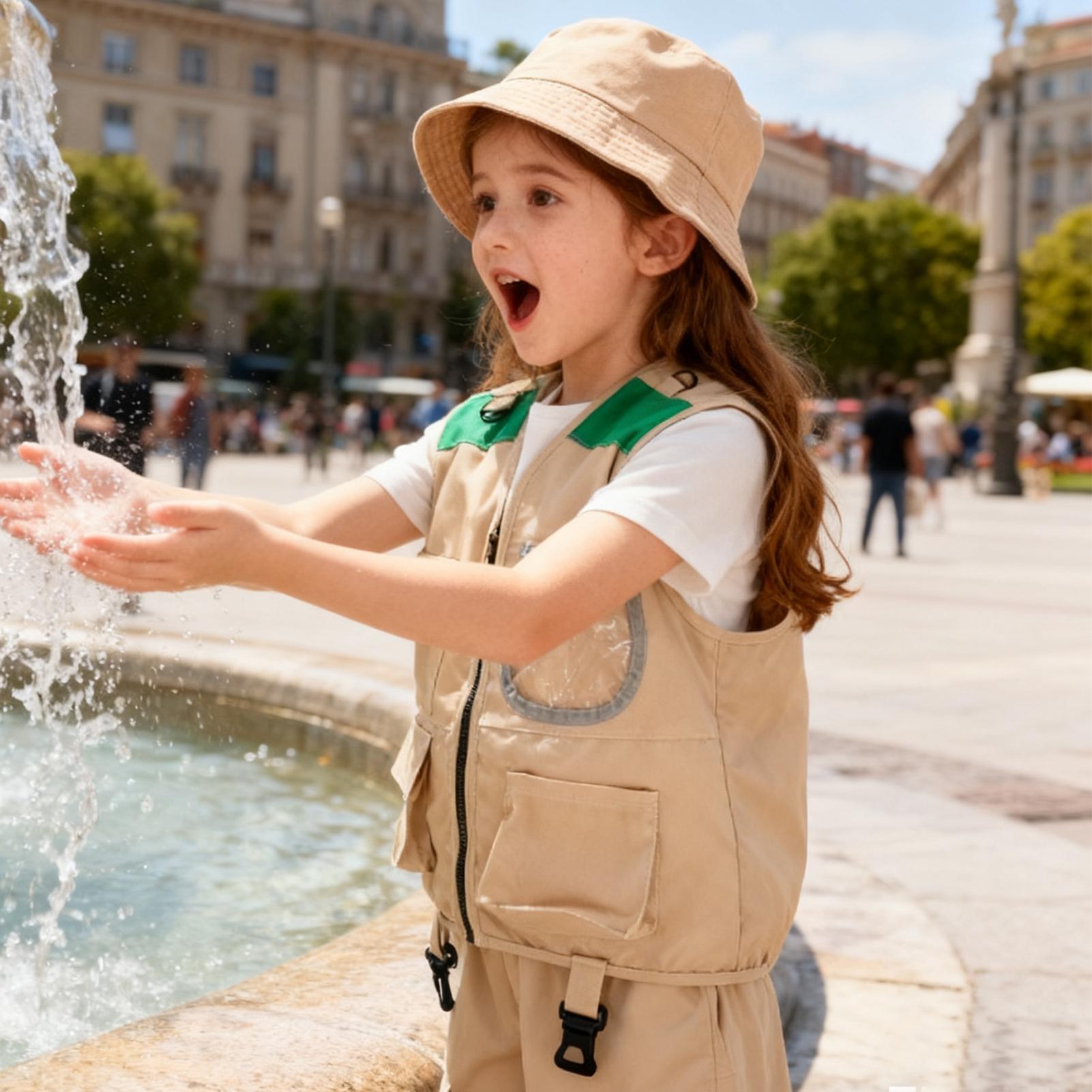 Kids Explorer hat and vest Cos - Outdoor Adventure Kit For Kids recensione e prezzo
