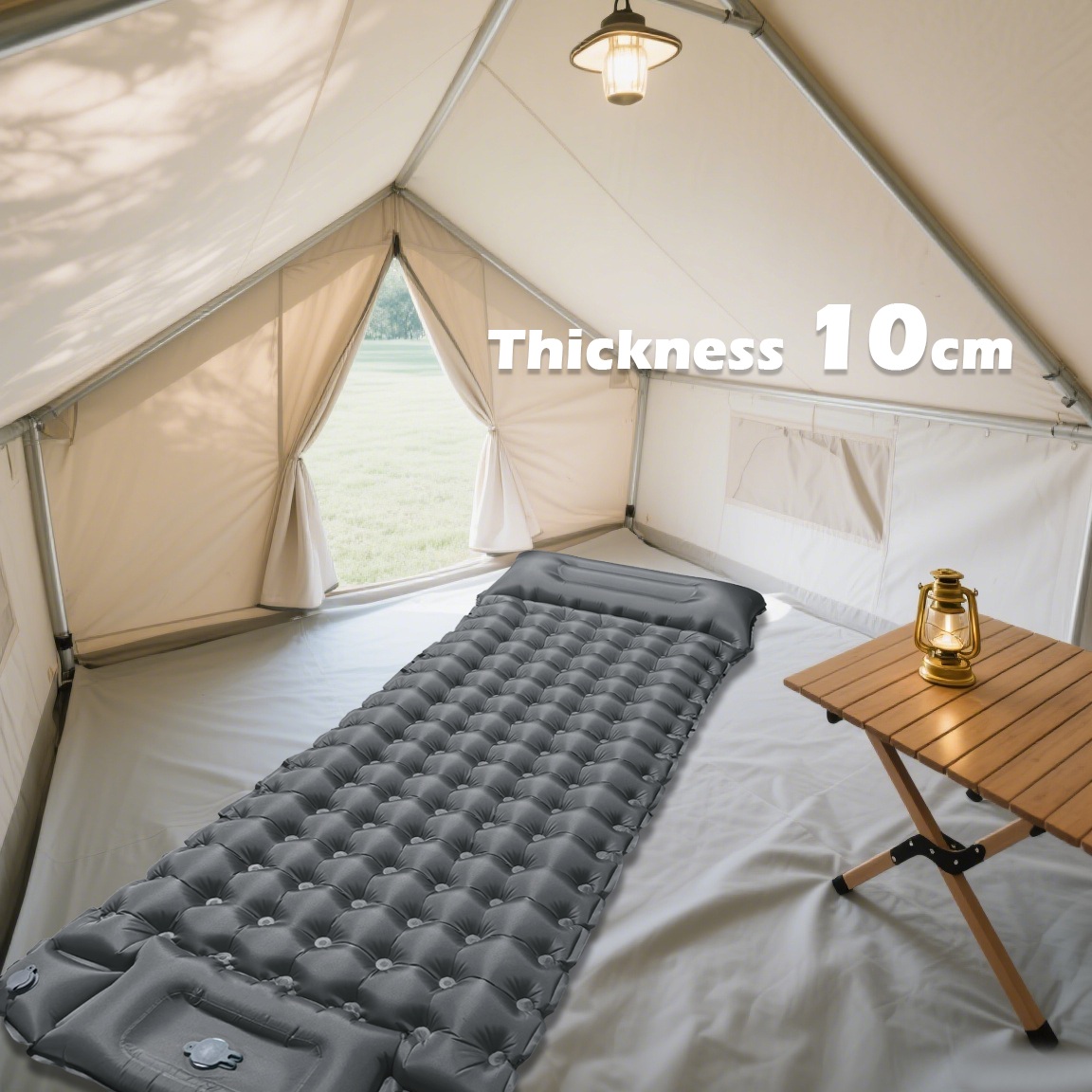 Cozy 10cm Thick Inflatable Mat - Outdoor Adventure Ideas recensione e prezzo