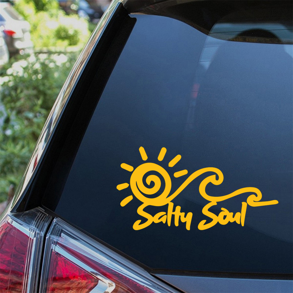 Salty Soul Sun Wave Vinyl Stic - Outdoor Adventure Rv recensione e prezzo
