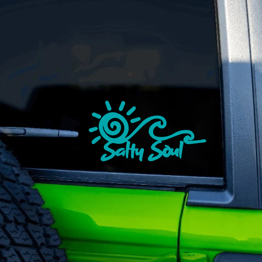 Salty Soul Sun Wave Vinyl Stic - Outdoor Adventure Rv recensione e prezzo