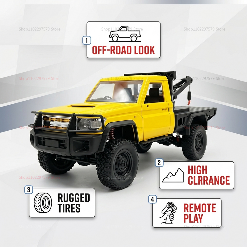 MN82T 1:12 2.4G RC Crawler Hoi - Outdoor Adventure Hobbies recensione e prezzo