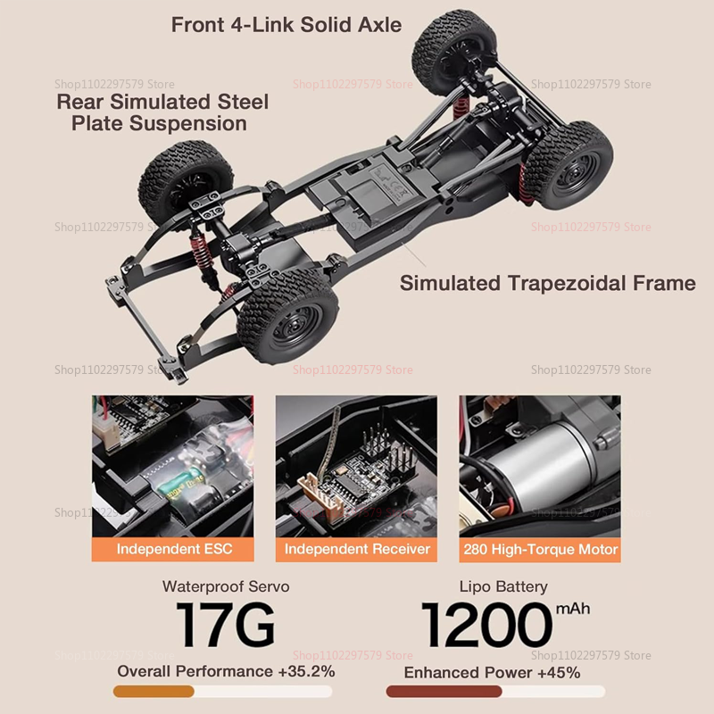 MN82T 1:12 2.4G RC Crawler Hoi - Outdoor Adventure Hobbies recensione e prezzo