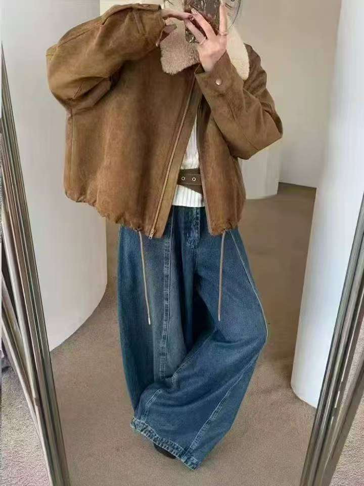 Lamb Wool Jacket Oversize Woma - Outdoor Adventure Farm recensione e prezzo