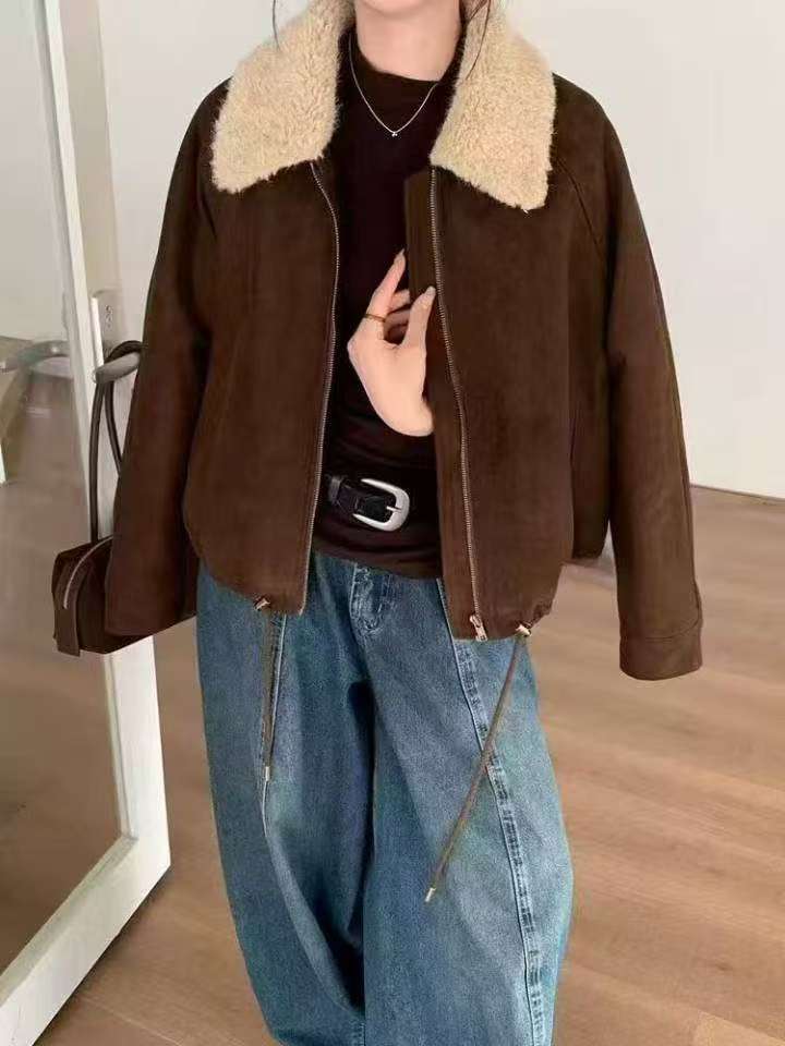 Lamb Wool Jacket Oversize Woma - Outdoor Adventure Farm recensione e prezzo