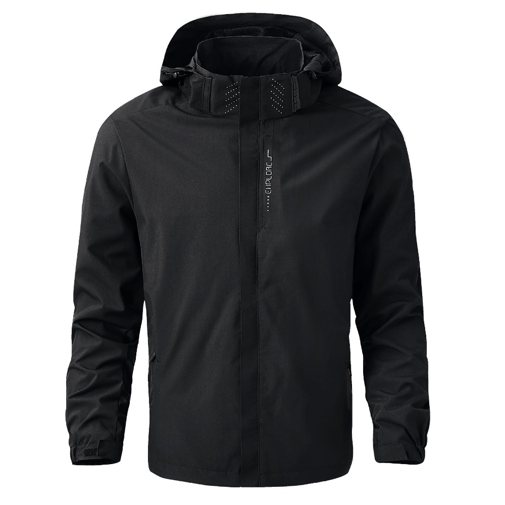 Men's Waterproof Rain Jacket L - Outdoor Adventure Hat recensione e prezzo