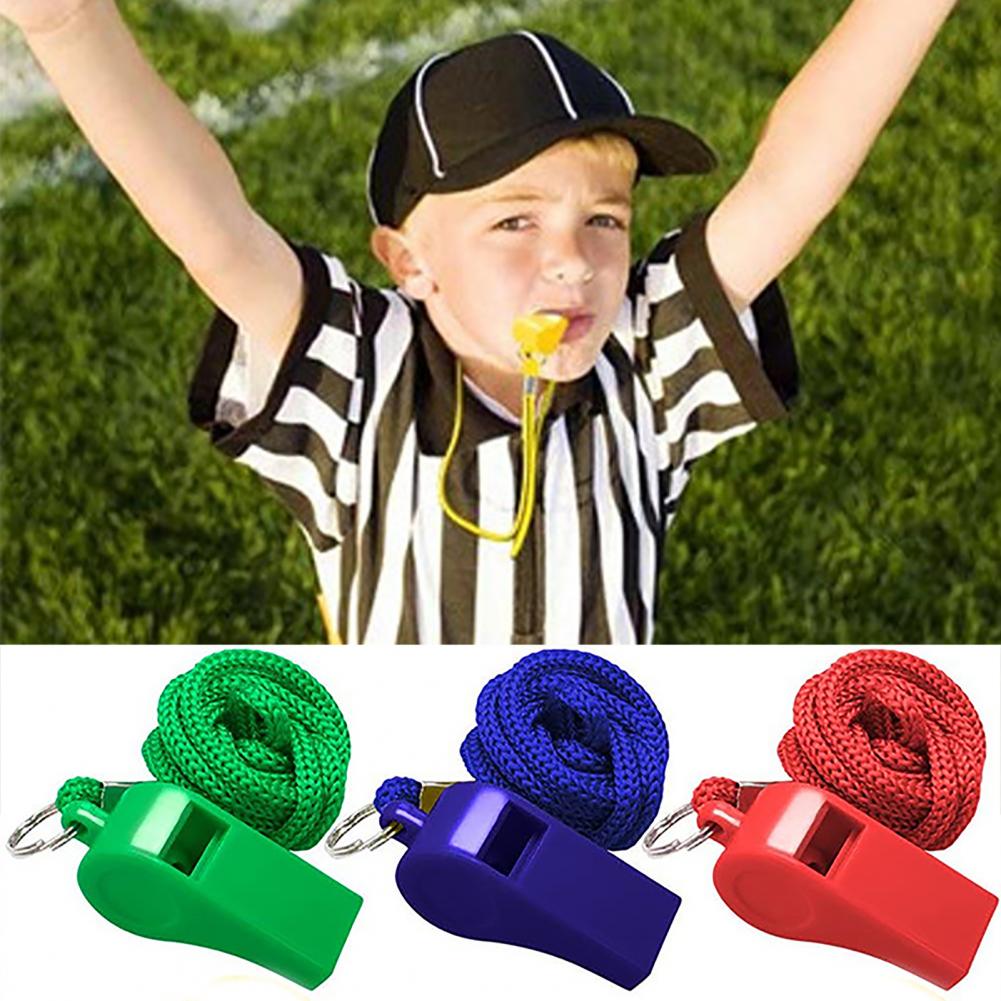 10Pcs Whistles With Lanyards L - Emergency Whistle Pea recensione e prezzo