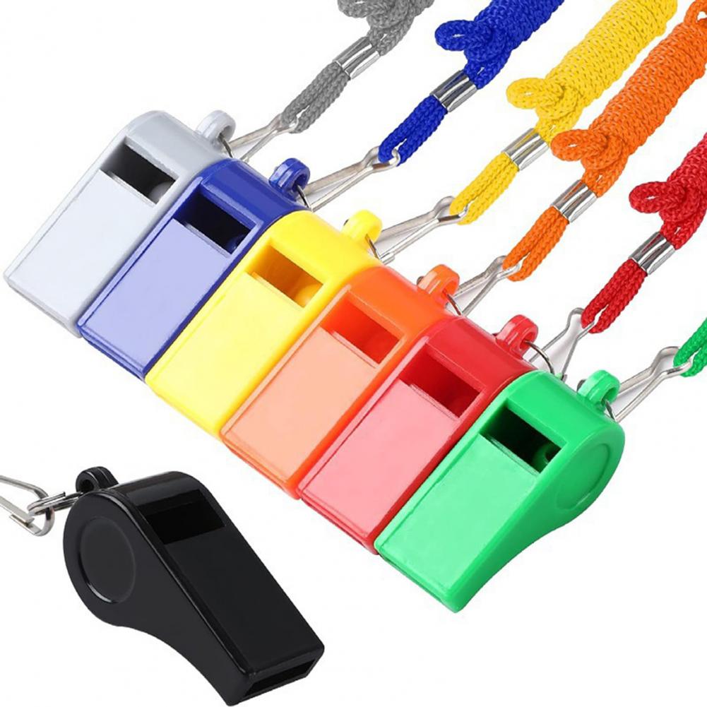 10Pcs Whistles With Lanyards L - Emergency Whistle Pea recensione e prezzo