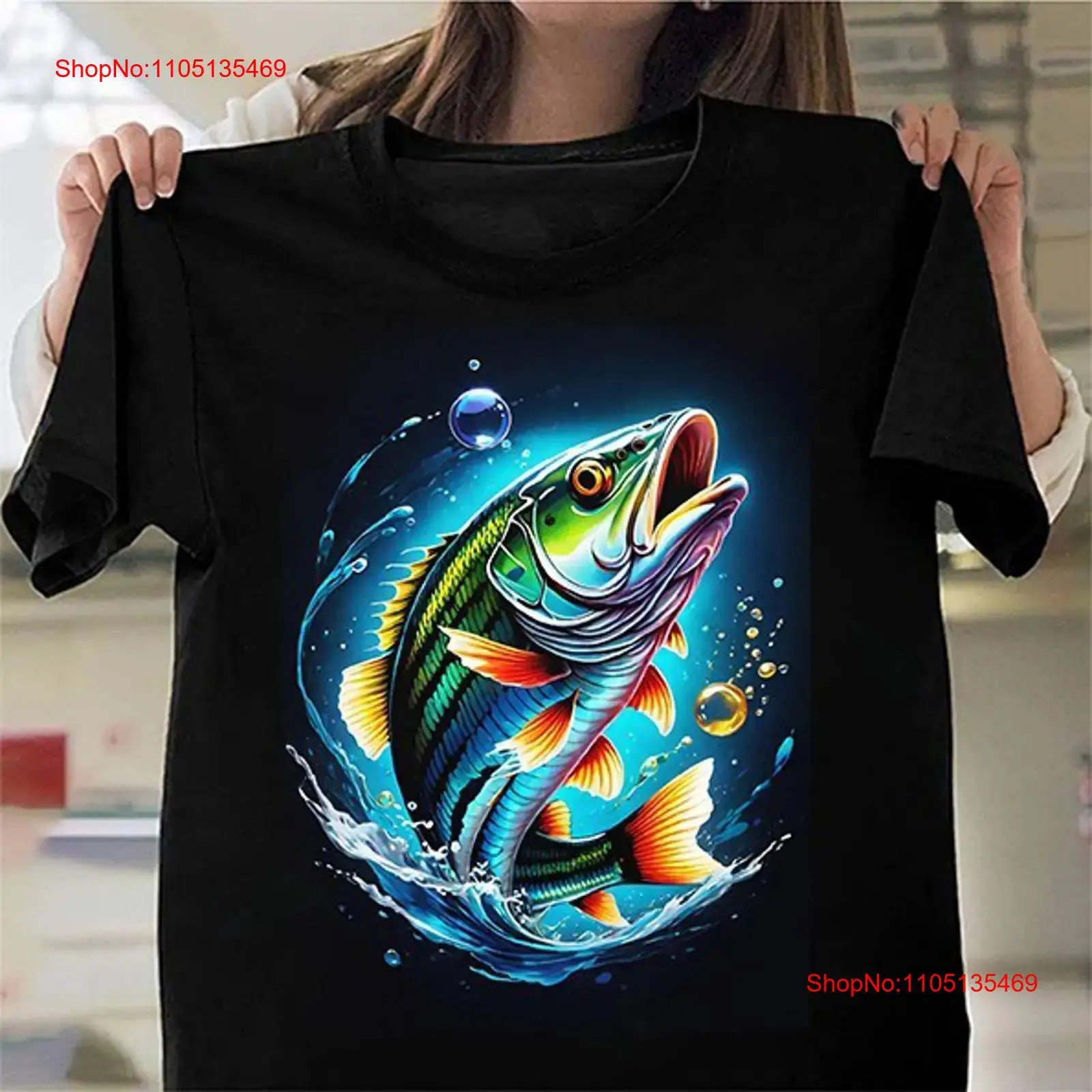 Jumping Fish T Shirt Idea Fun  - Outdoor Adventure Ideas recensione e prezzo