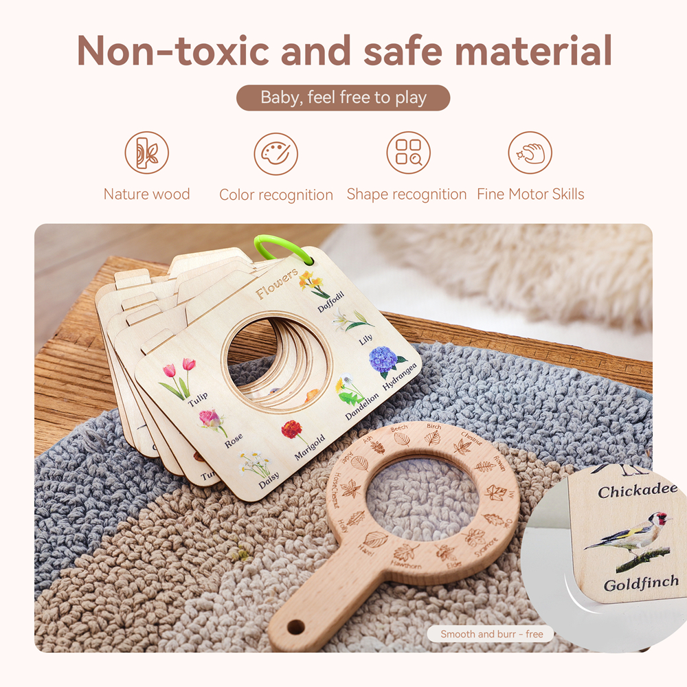 Wooden Magnifying Glass and Ca - Outdoor Adventure Kit For Kids recensione e prezzo