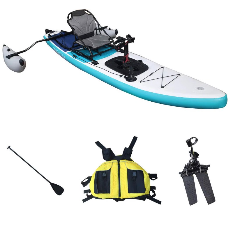 14ft Two-Person Inflatable Ped - Outdoor Adventure Kayak recensione e prezzo