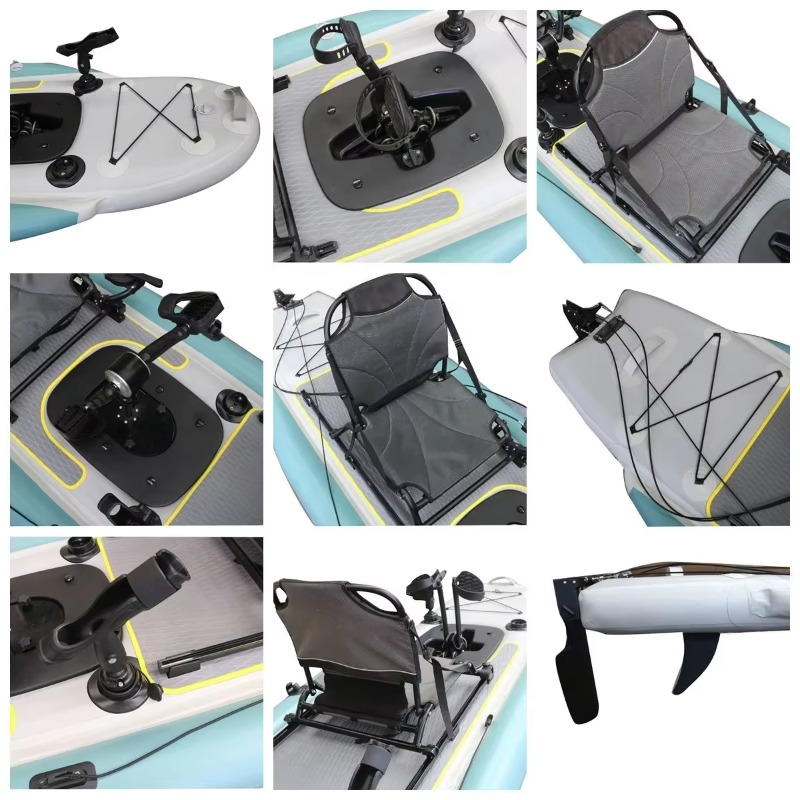 14ft Two-Person Inflatable Ped - Outdoor Adventure Kayak recensione e prezzo