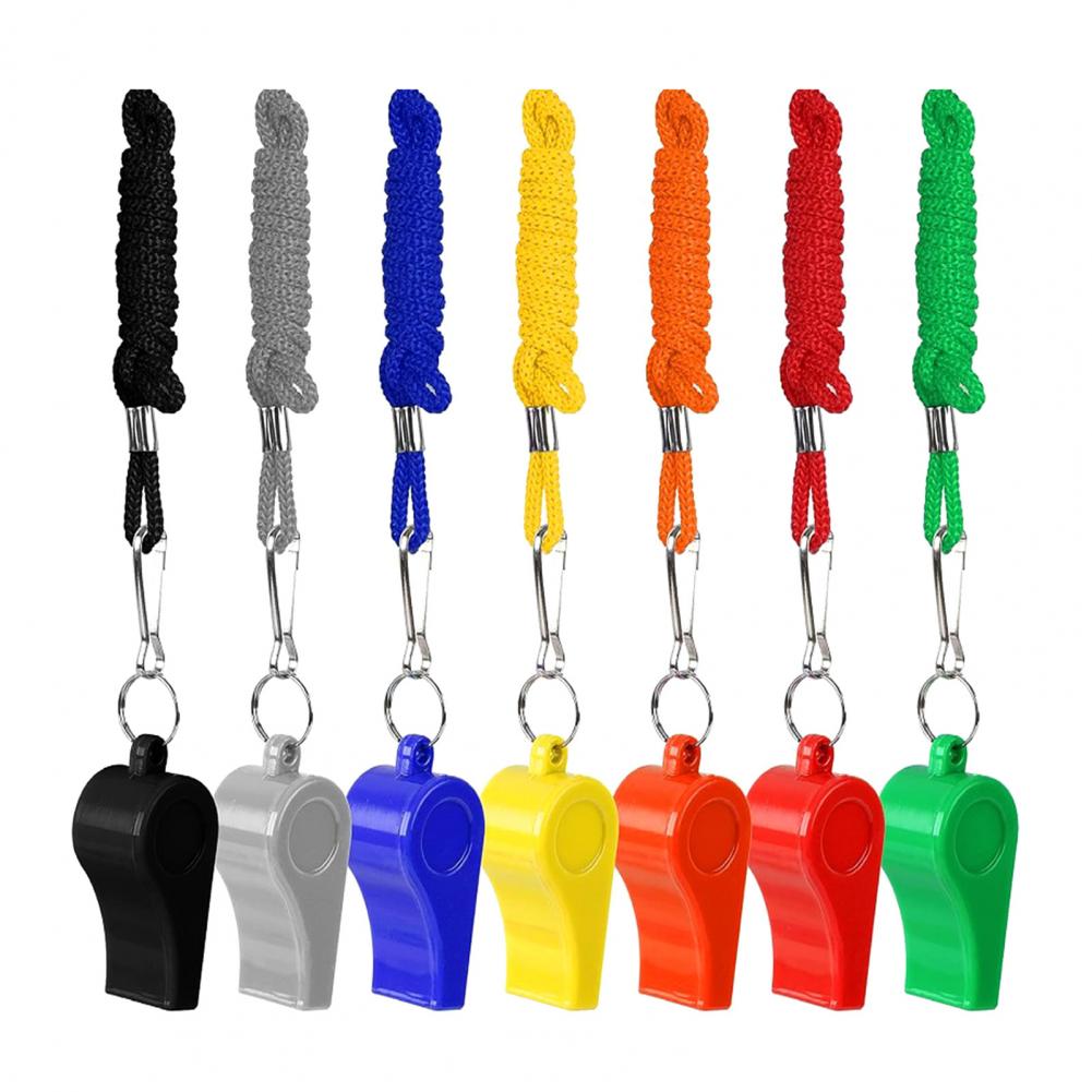 10Pcs Plastic Whistles with La - Emergency Whistle Pea recensione e prezzo