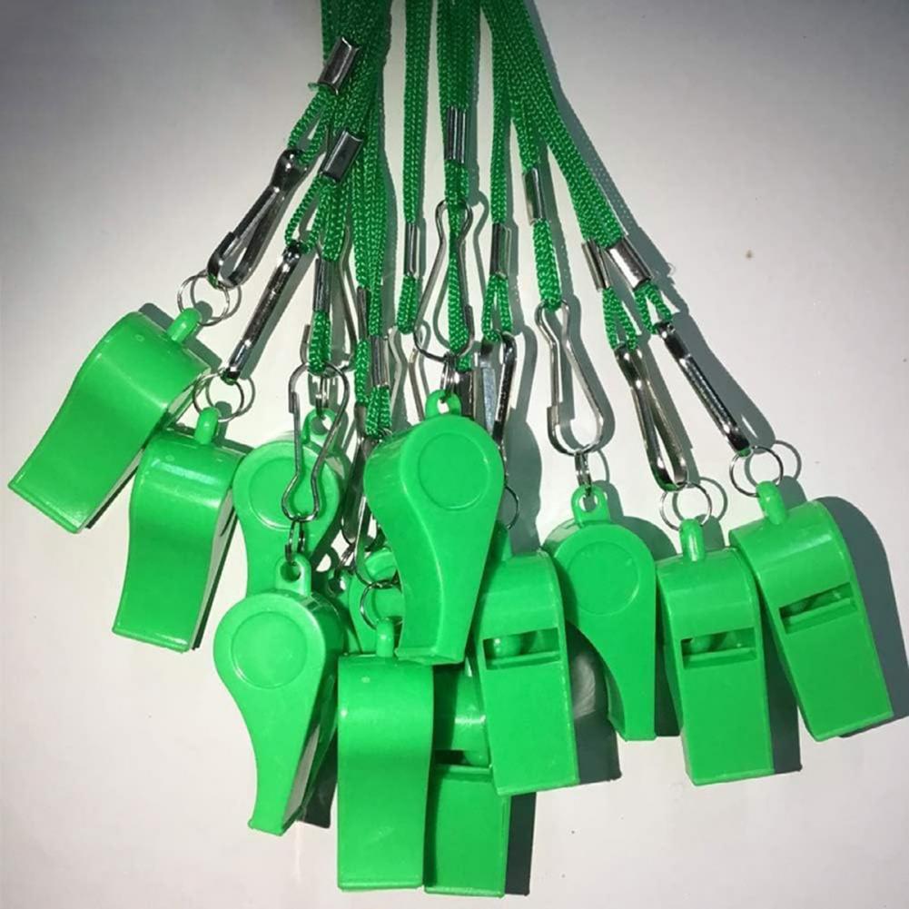 10Pcs Plastic Whistles with La - Emergency Whistle Pea recensione e prezzo