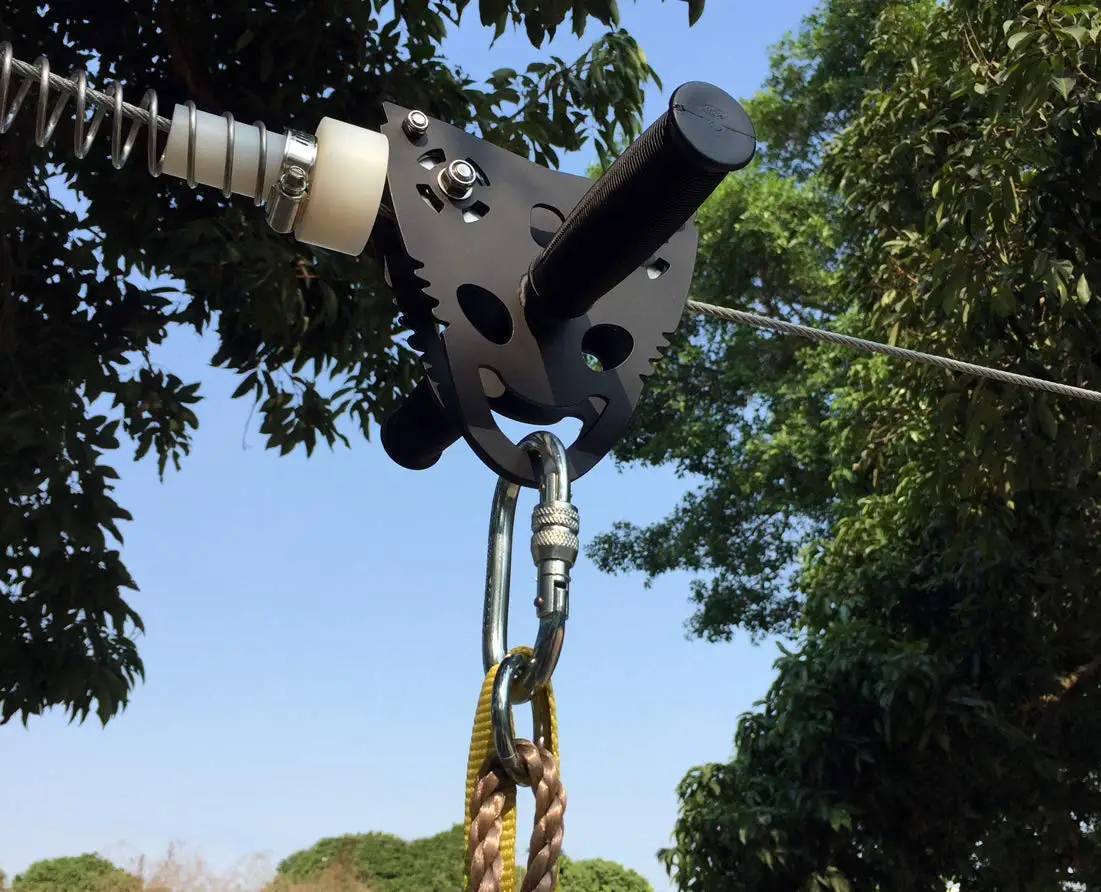 Upgraded 120ft Zip Line Kit fo - Outdoor Adventure Kit For Kids recensione e prezzo