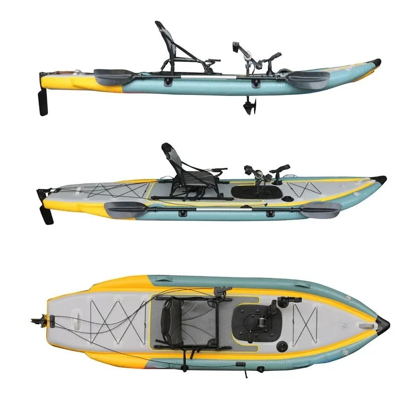 Inflatable 2-Person Pedal Fish - Outdoor Adventure Kayak recensione e prezzo