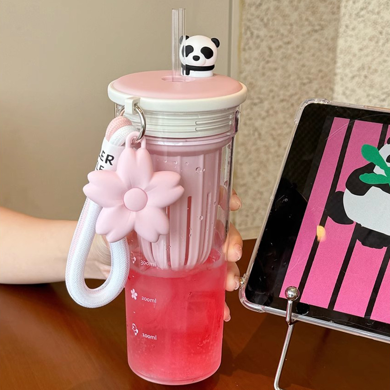650ml Kawaii Water Bottle With - Water Filter Straw recensione e prezzo