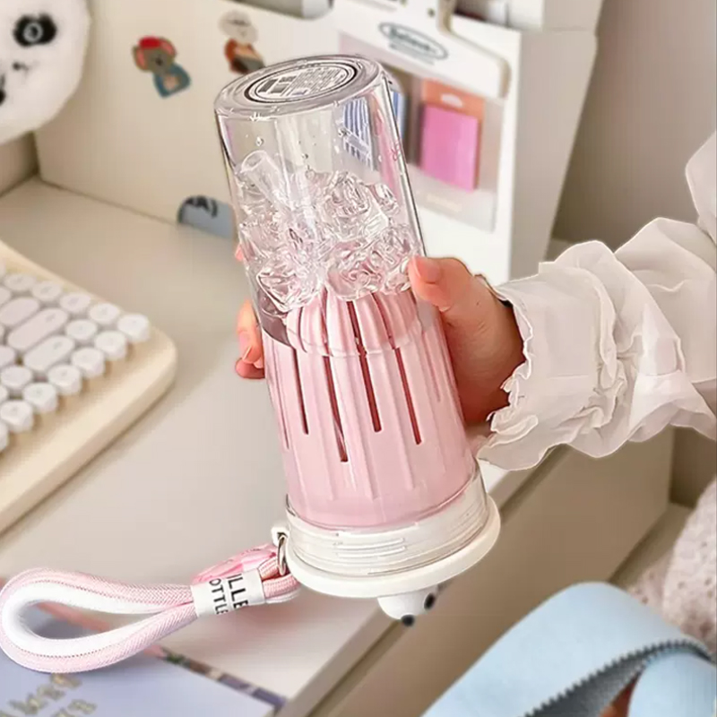 650ml Kawaii Water Bottle With - Water Filter Straw recensione e prezzo