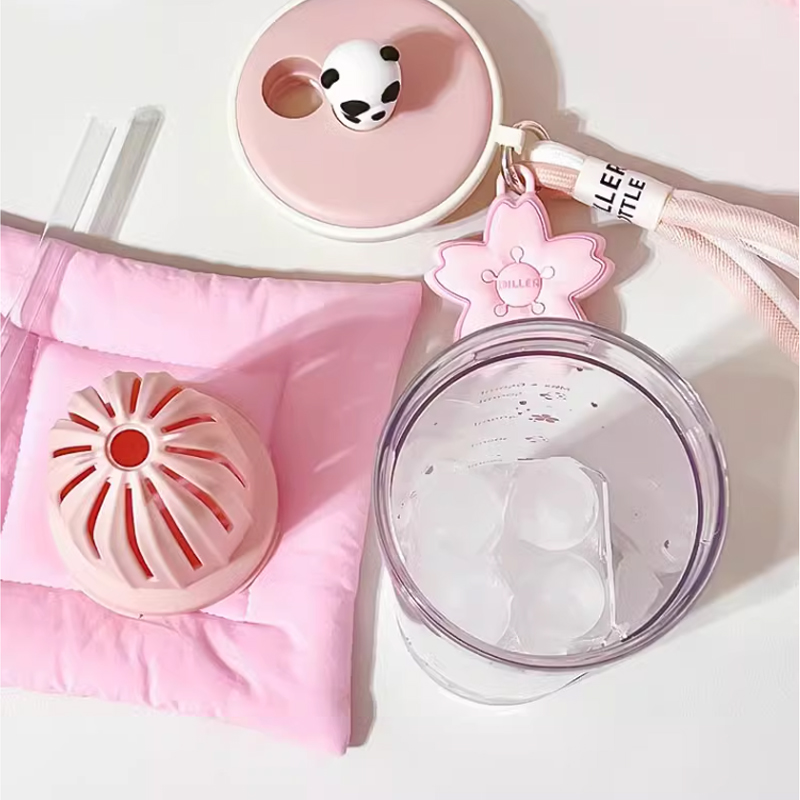 650ml Kawaii Water Bottle With - Water Filter Straw recensione e prezzo