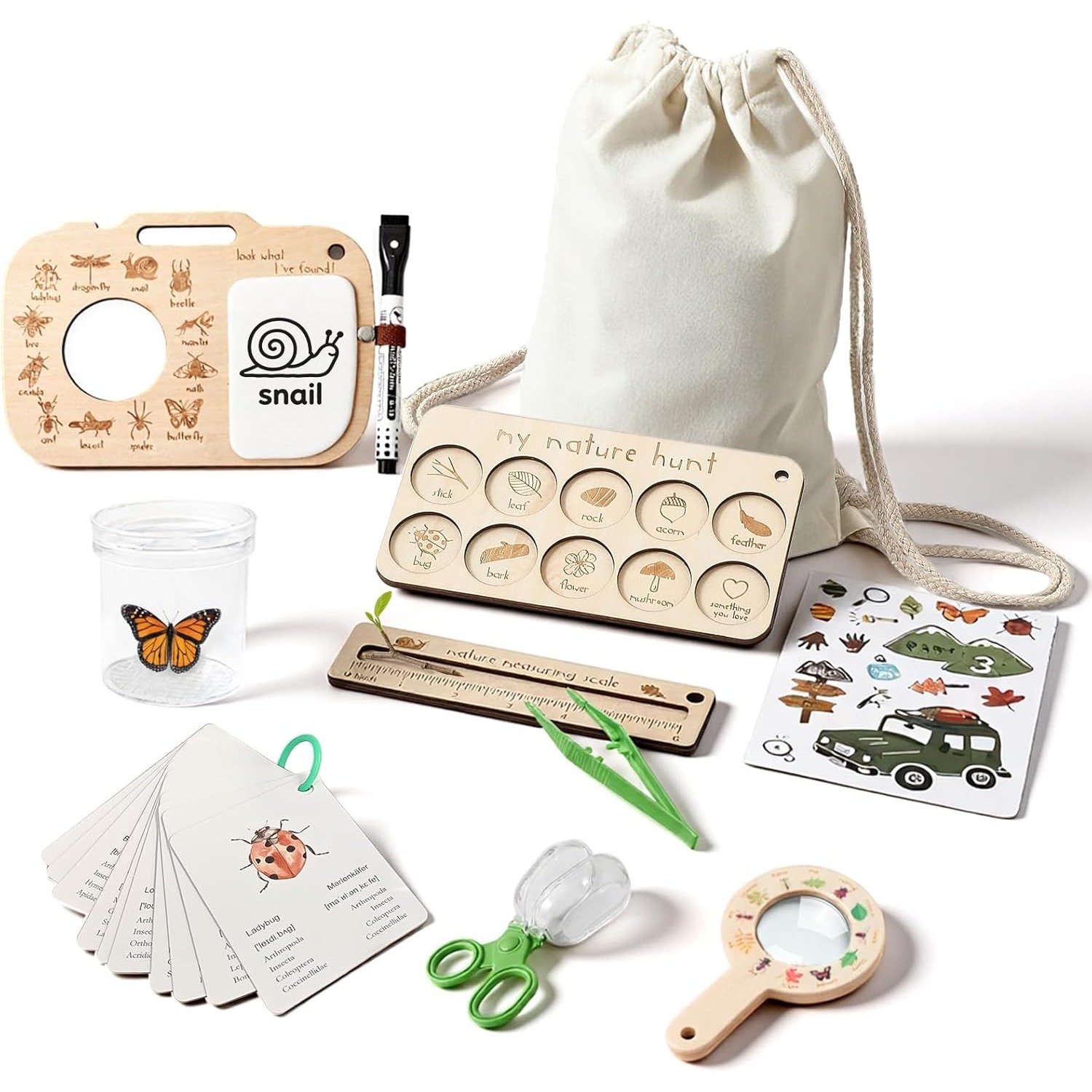 Bug Catcher Kit for Kids with  - Outdoor Adventure Kit For Kids recensione e prezzo