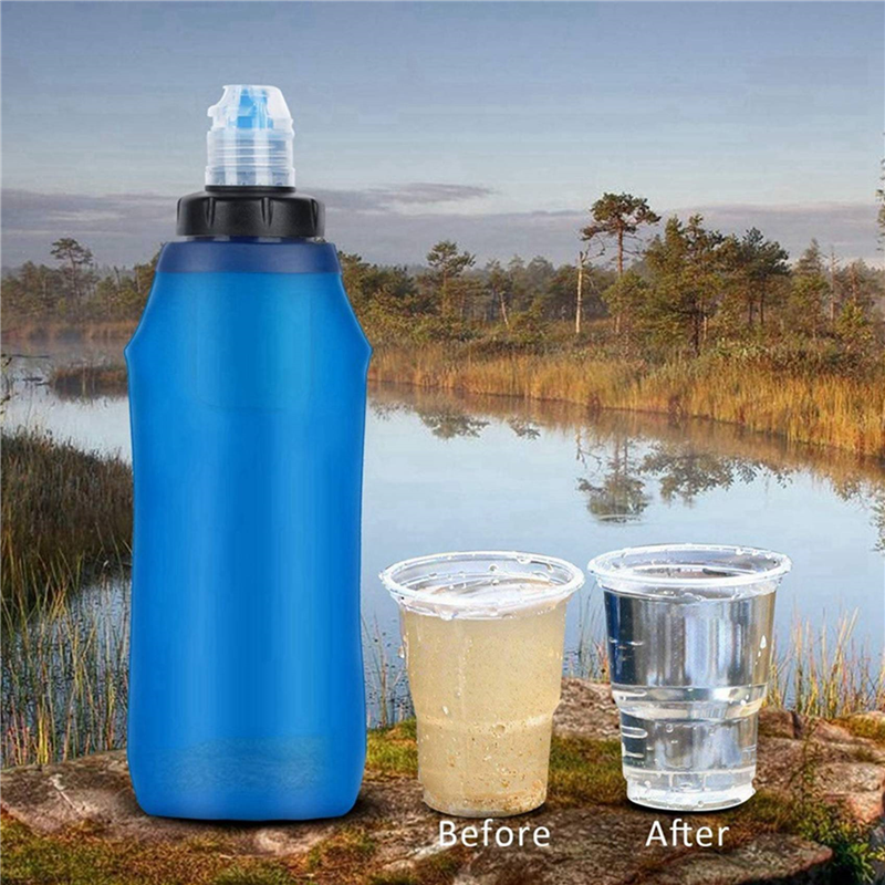 3 Pcs 500Ml Water Filter Bottl - Water Filter Straw recensione e prezzo