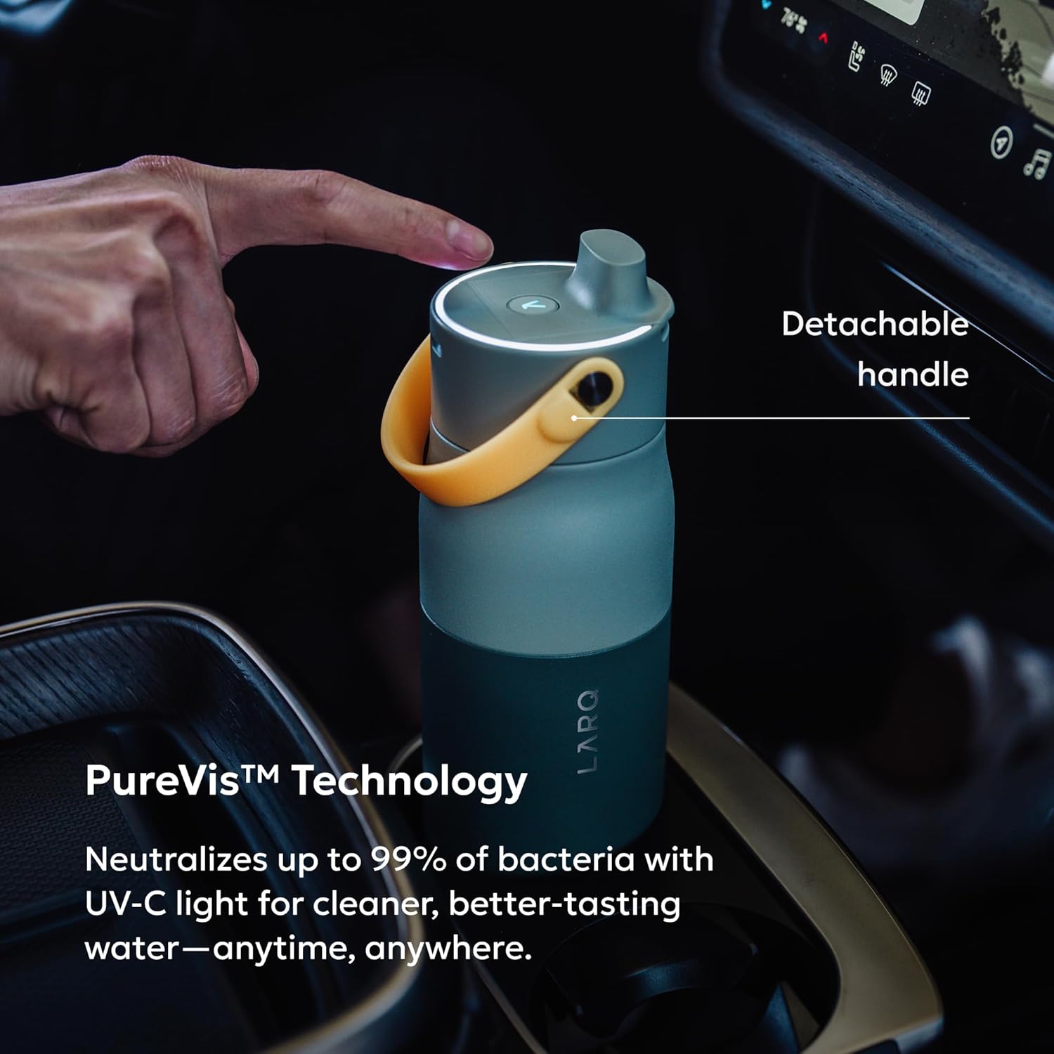 Self-Cleaning UV Water Bottle  - Water Filter Straw recensione e prezzo