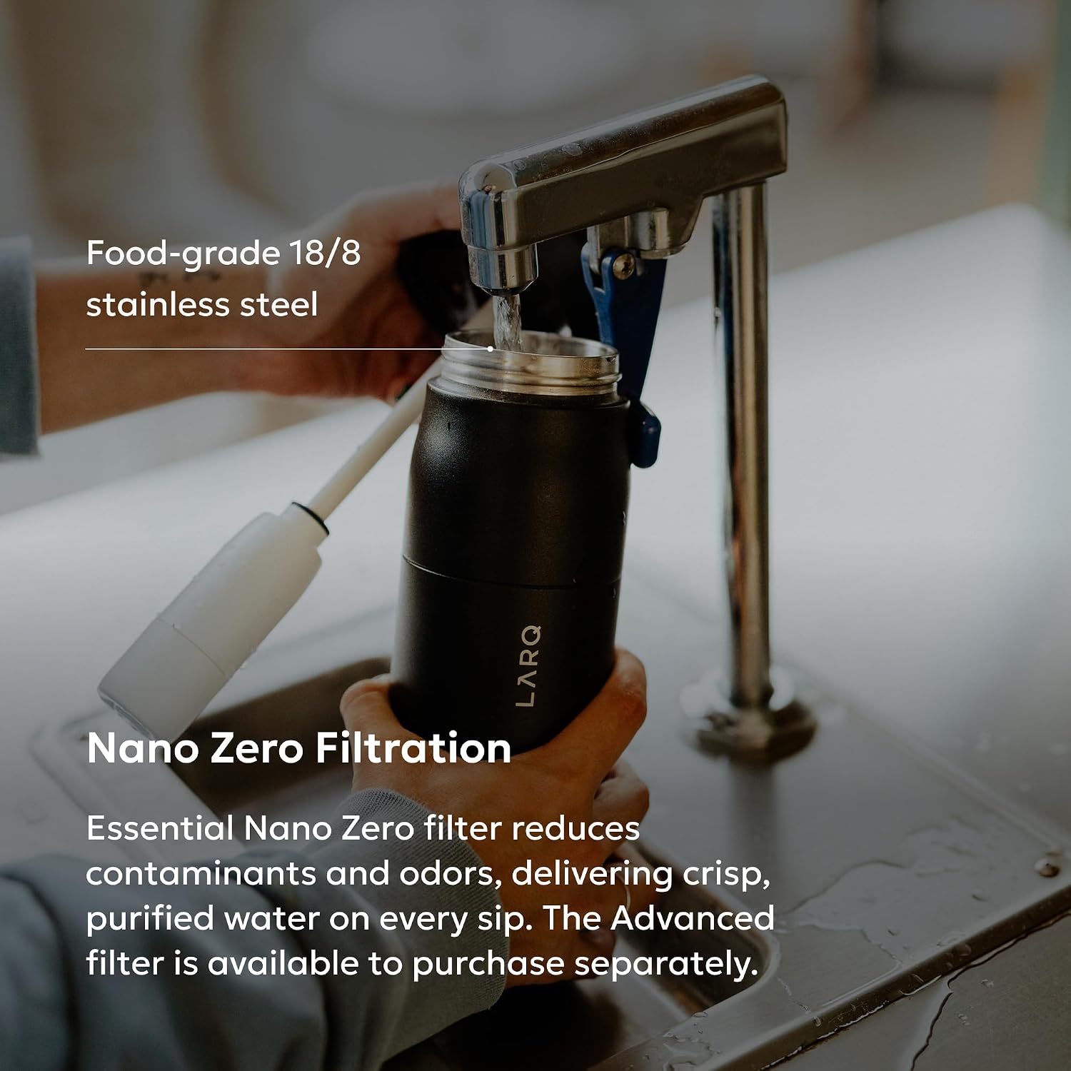 Self-Cleaning UV Water Bottle  - Water Filter Straw recensione e prezzo
