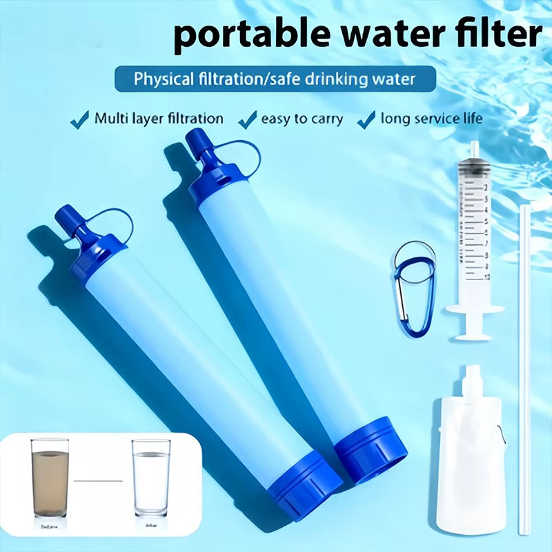 1pcs Outdoor Water Filter, Per - Water Filter Straw recensione e prezzo
